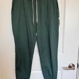 Vuori Women’s Forest Green Drawstring Joggers EUC
